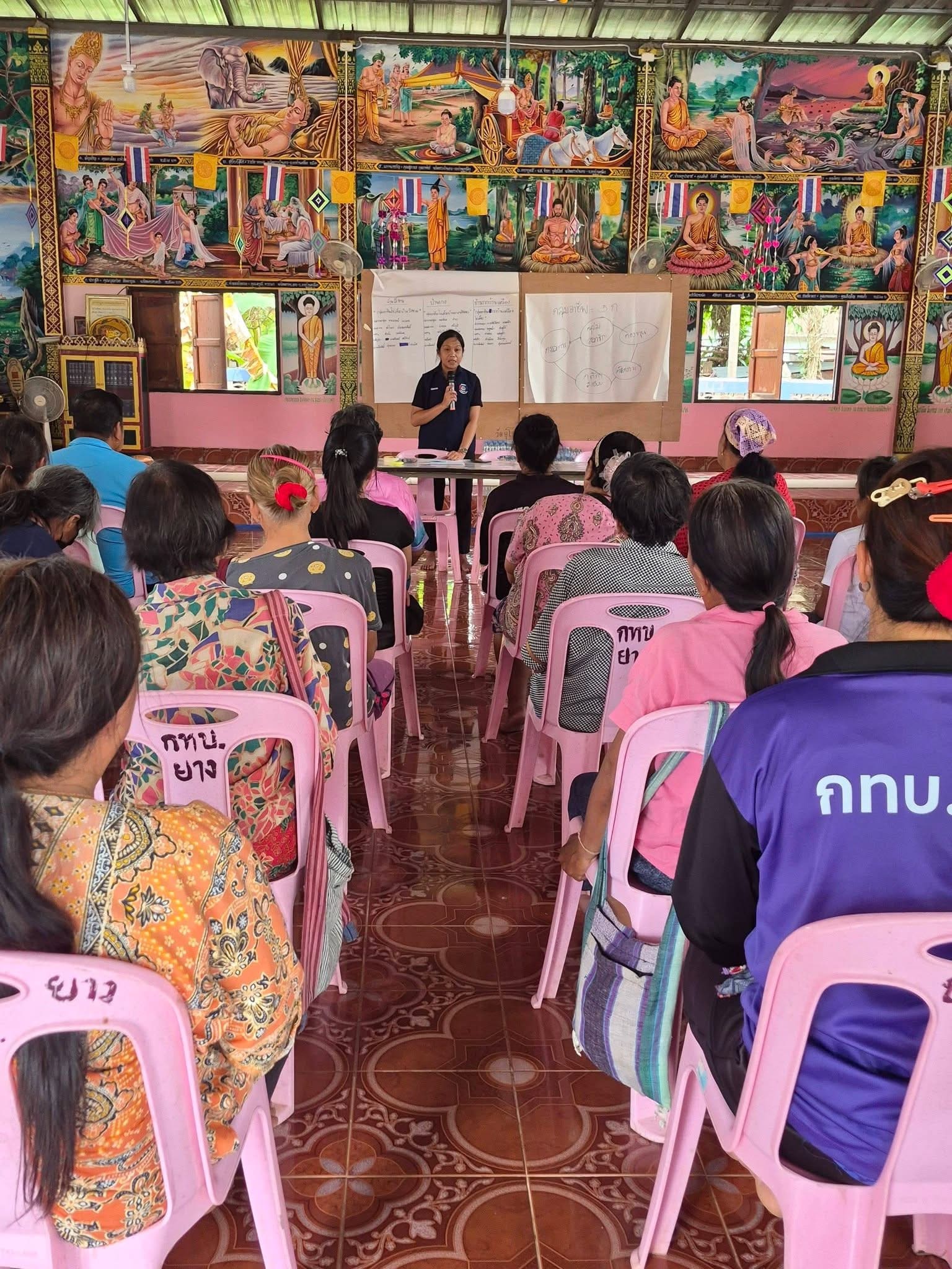 พช.ท่าลี่ ดำเนินกิจกรรมสนับสนุนให้ความช่วยเหลือครัวเรือนยากจน  โดยคณะกรรมการพัฒนาสตรีอำเภอท่าลี่